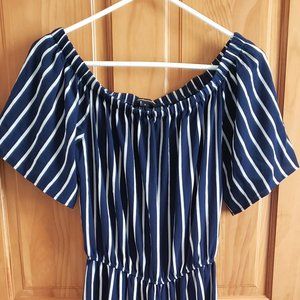 Stripe Jumpsuit - SM (Ambiance)